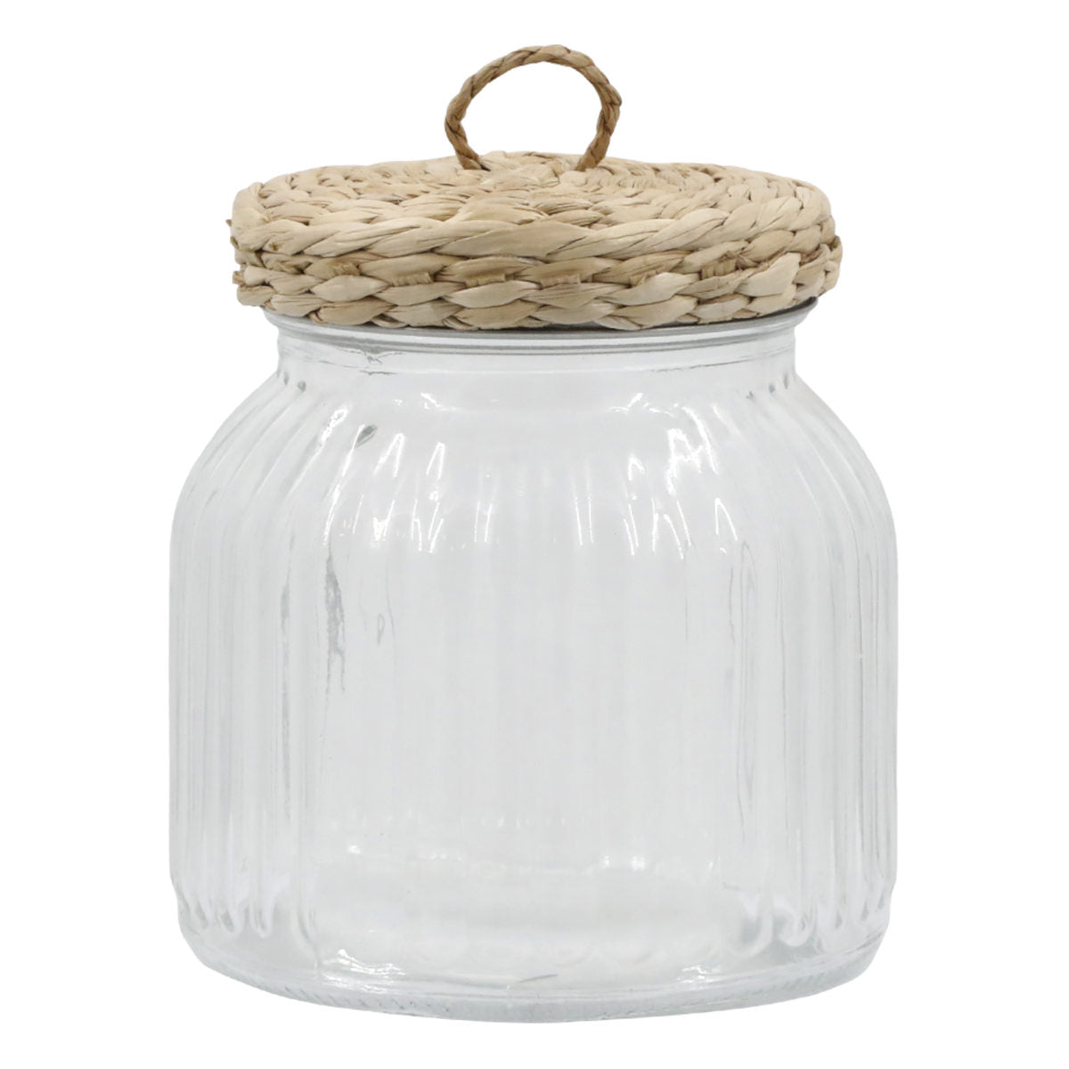 Chic Antique opbevaringsglas m/flet låg - 650 ml - 7x11