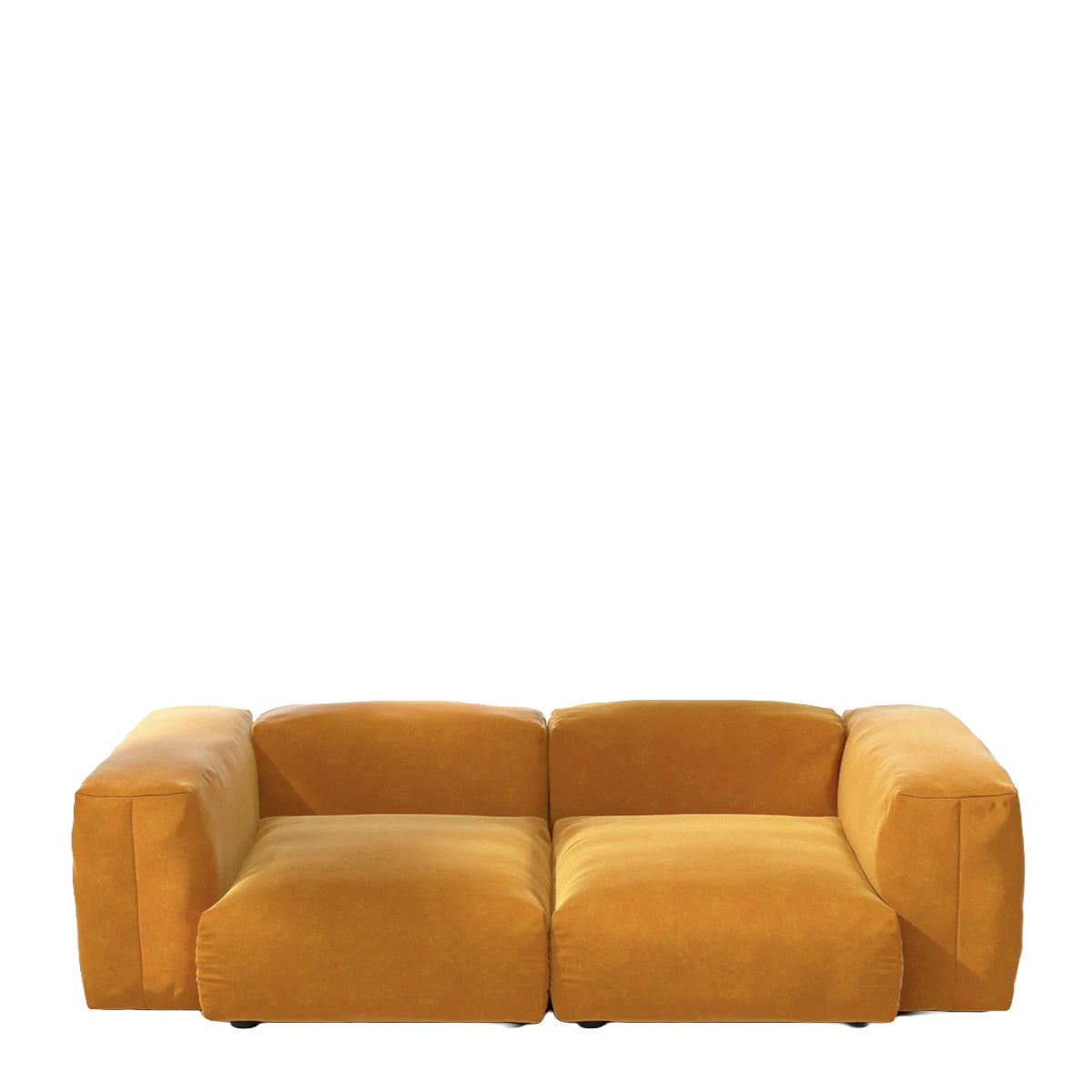 Vetsak Sofa - Sofa Set 02 Medium - Suave - Orange Blaze