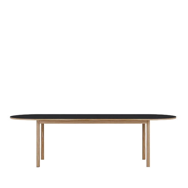 WB Manufaktur Essential Oak Oval Spisebord -  256x90cm - Linolium