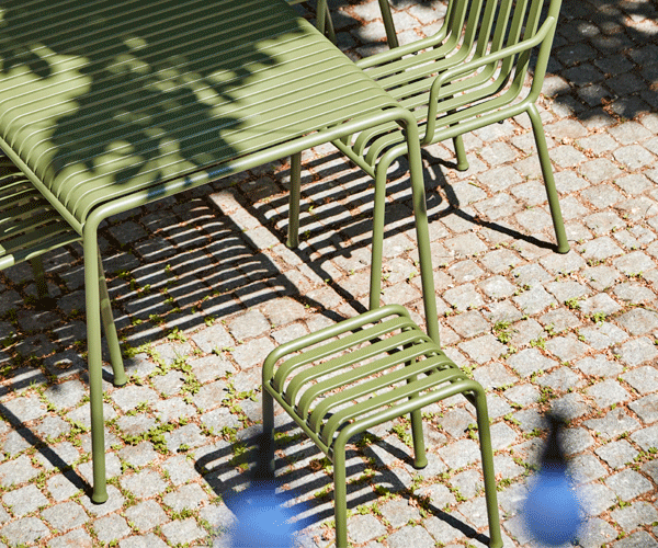 HAY Palissade Stool - Olive