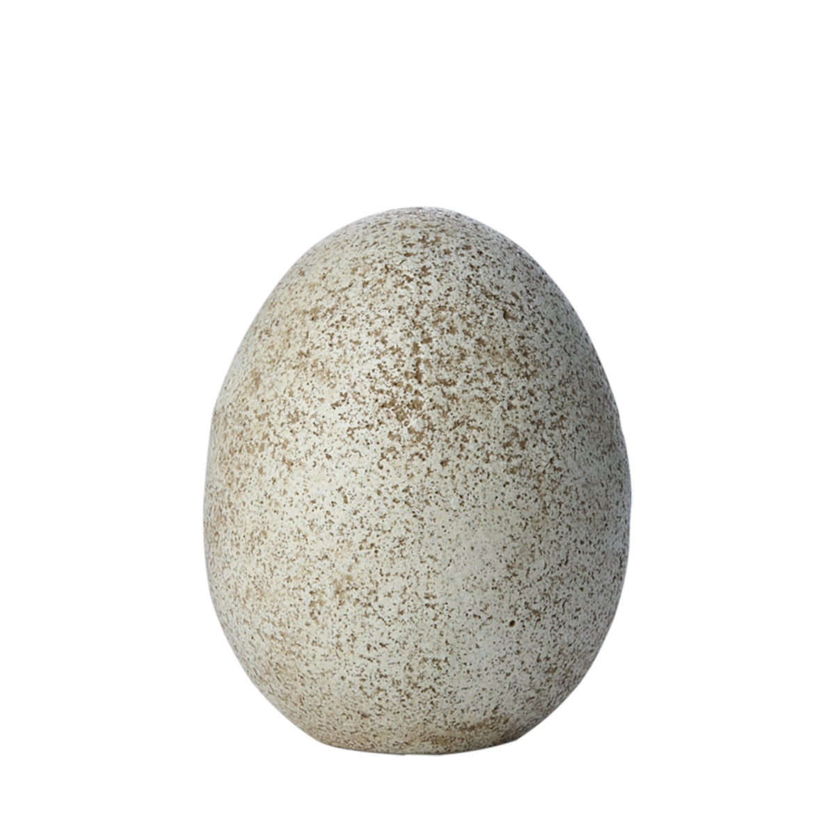 Påskeæg - beige keramik - 9x12