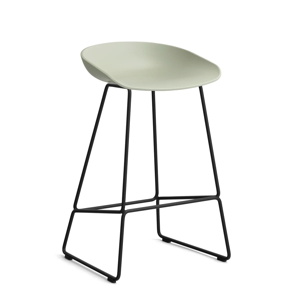 HAY About a Stool - AAS 38 Barstol - Sort Stål - H:65cm