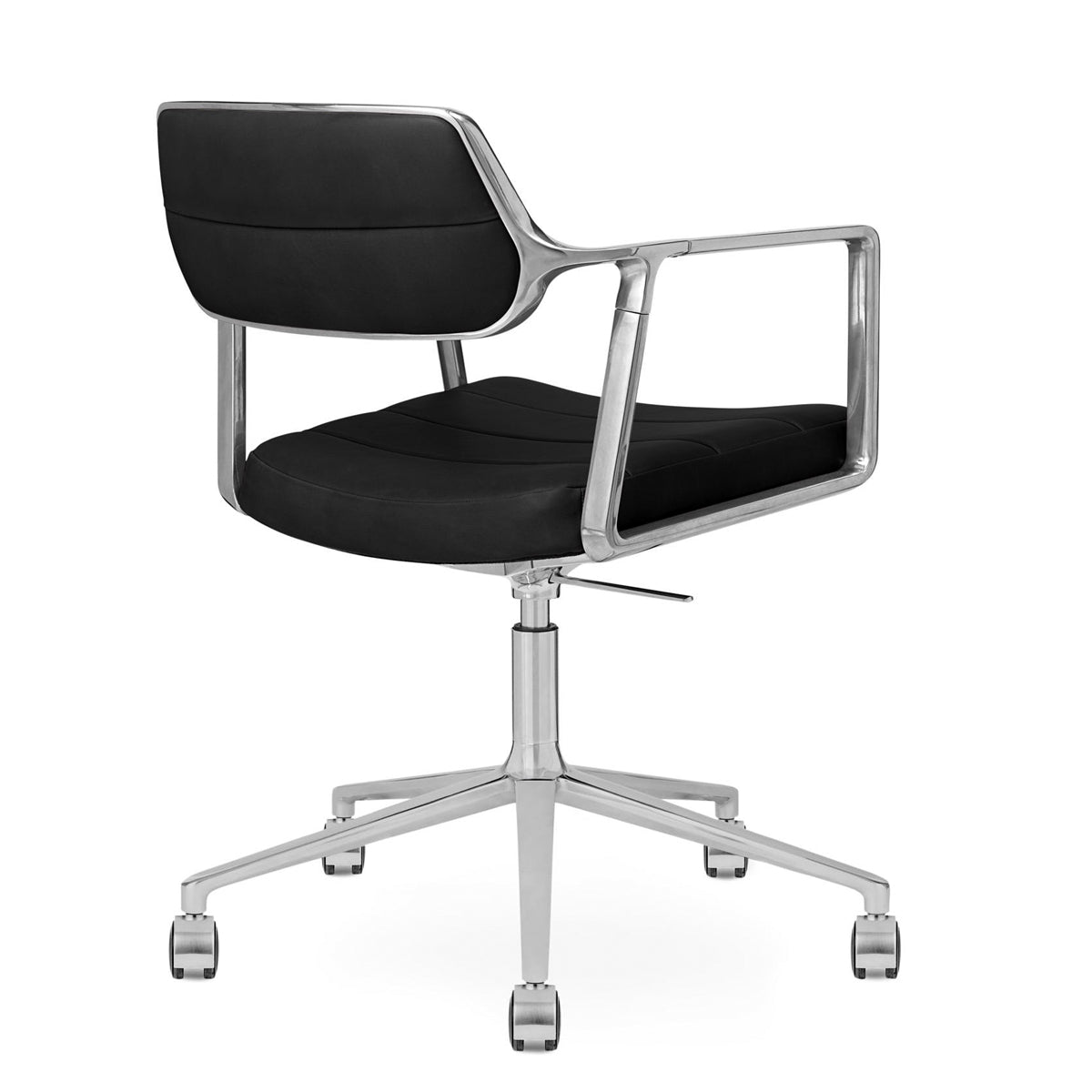 Vipp 453 Swivel+ Chair - Castors - Læder