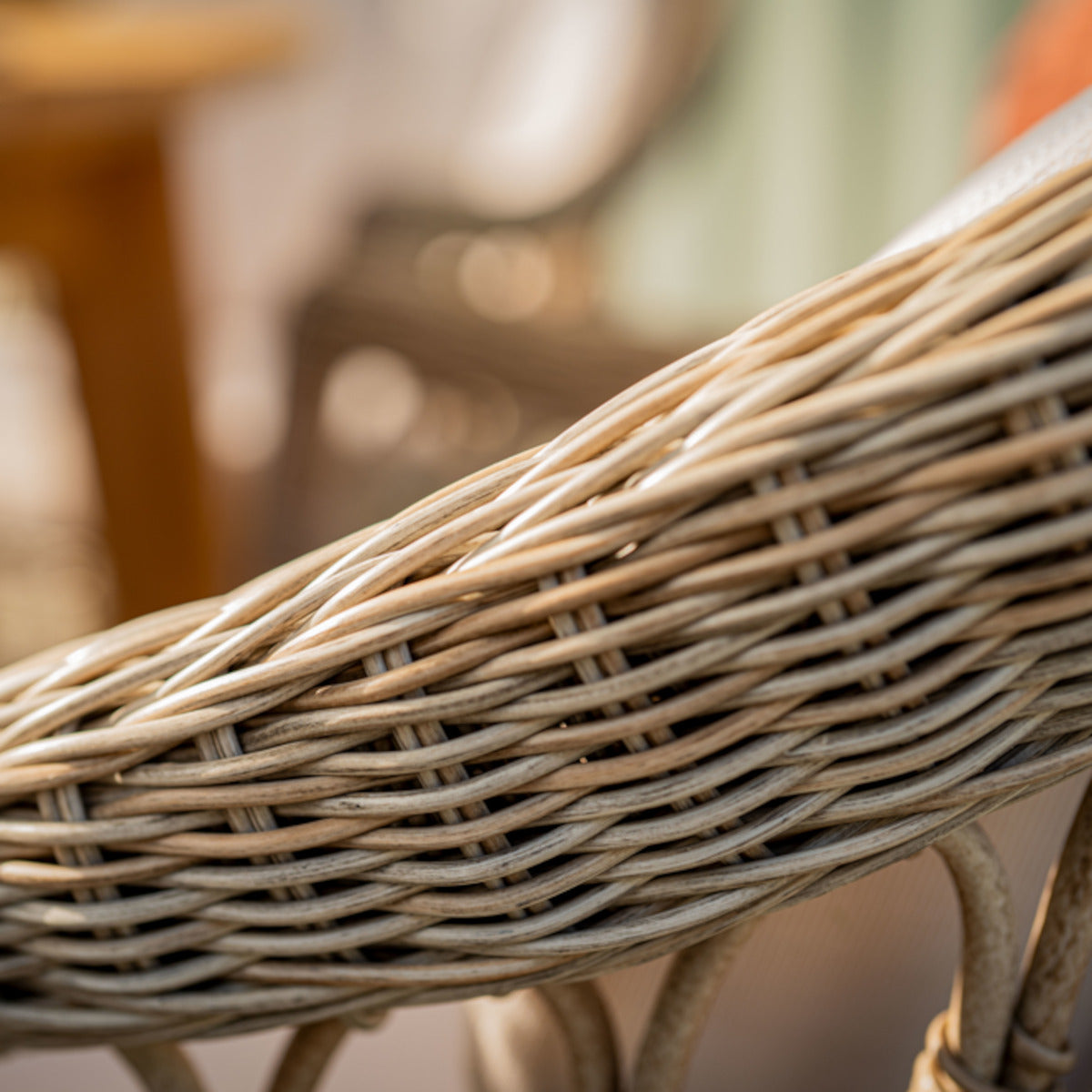 Hillerstorp Fjädero spisestol - polyrattan - inkl hynder