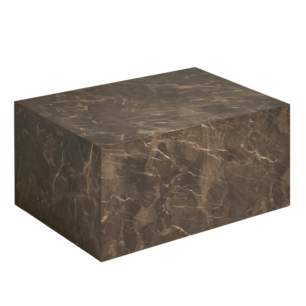Prague sofabord - 60x80x40 - brun