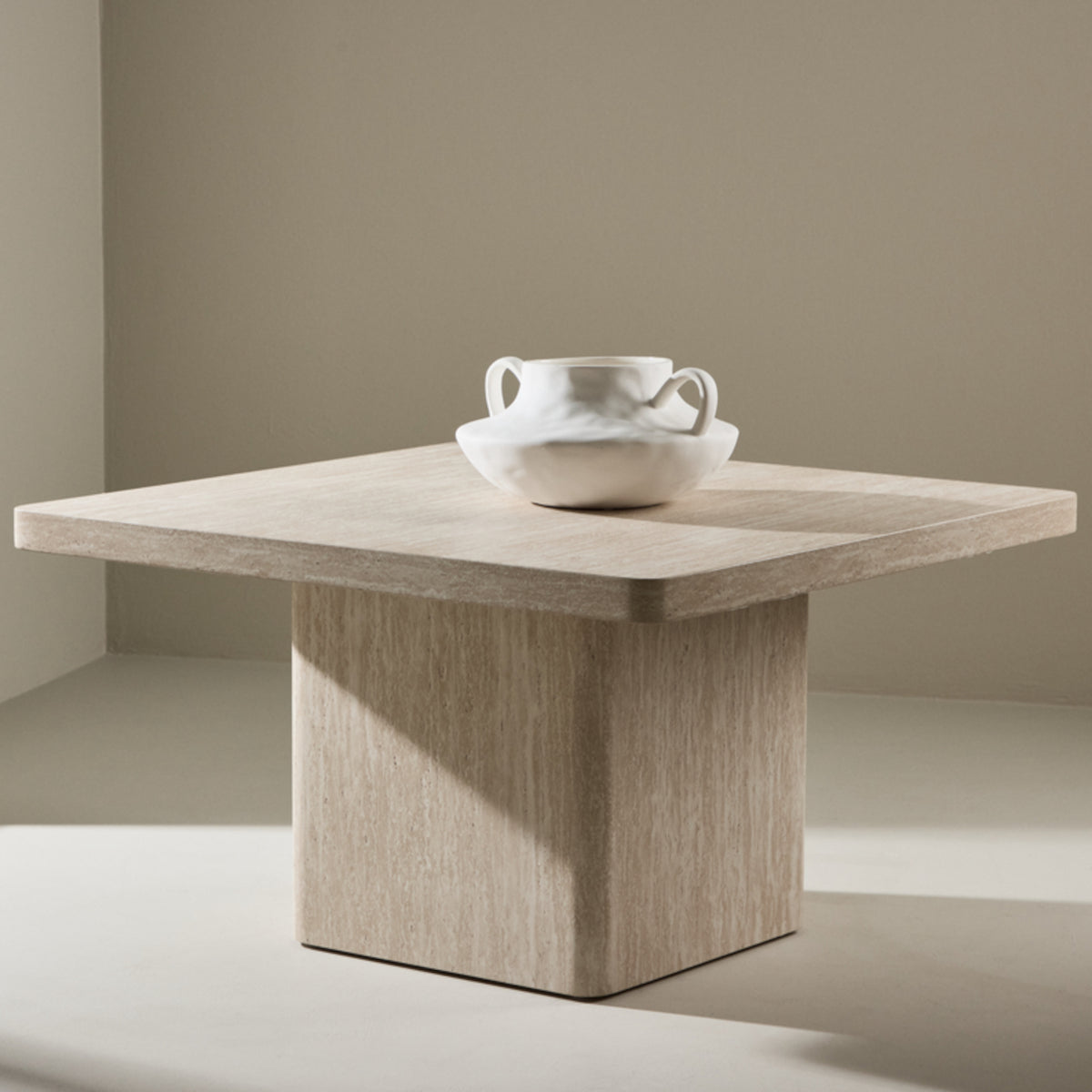 Venture Design Qvart  sofabord - 80x80x46 - beige