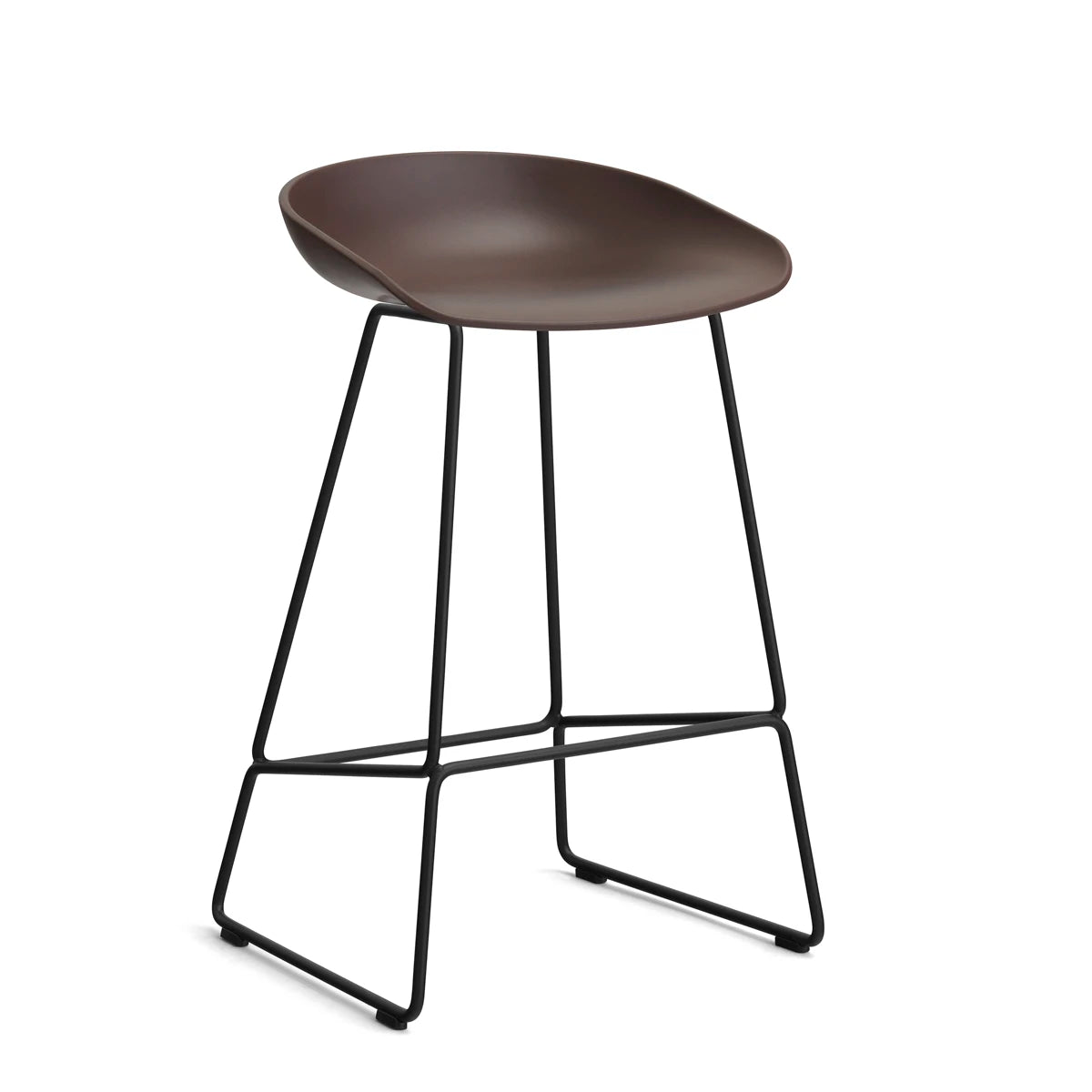 HAY About a Stool - AAS 38 Barstol - Sort Stål - H:65cm