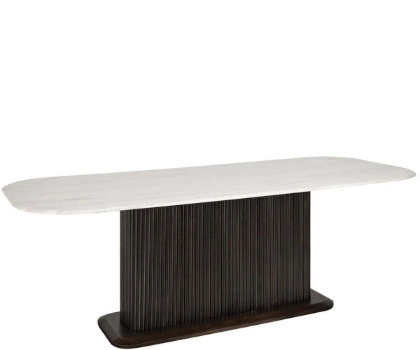 Richmond Interiors Mayfield spisebord - Morchana marmor - 230x100