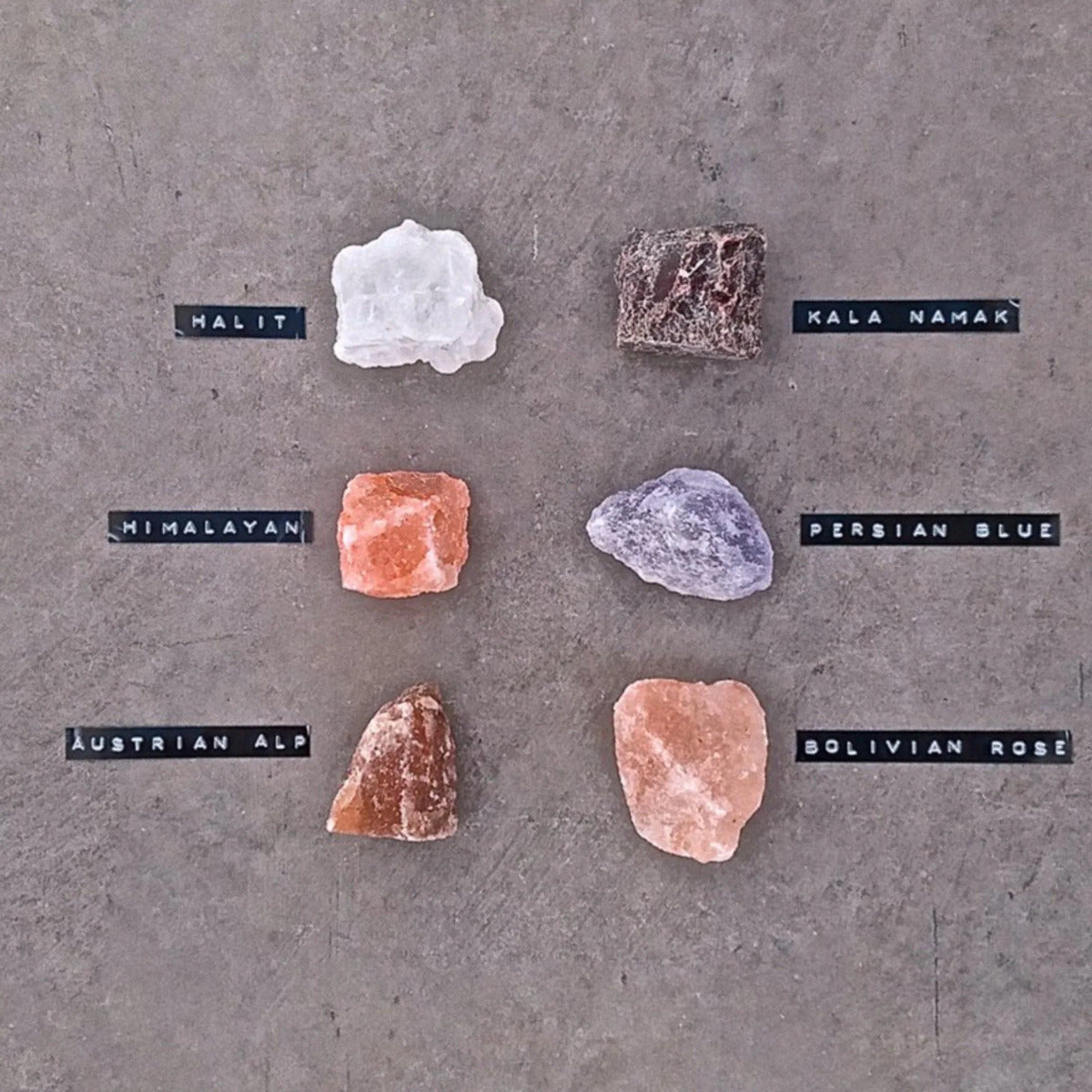 Rivsalt - Salt Selection