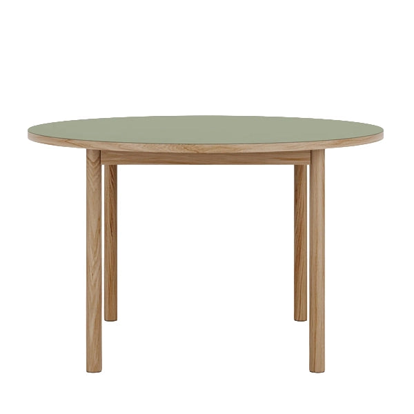 WB Manufaktur Essential Oak Spisebord - Ø120cm - Linolium