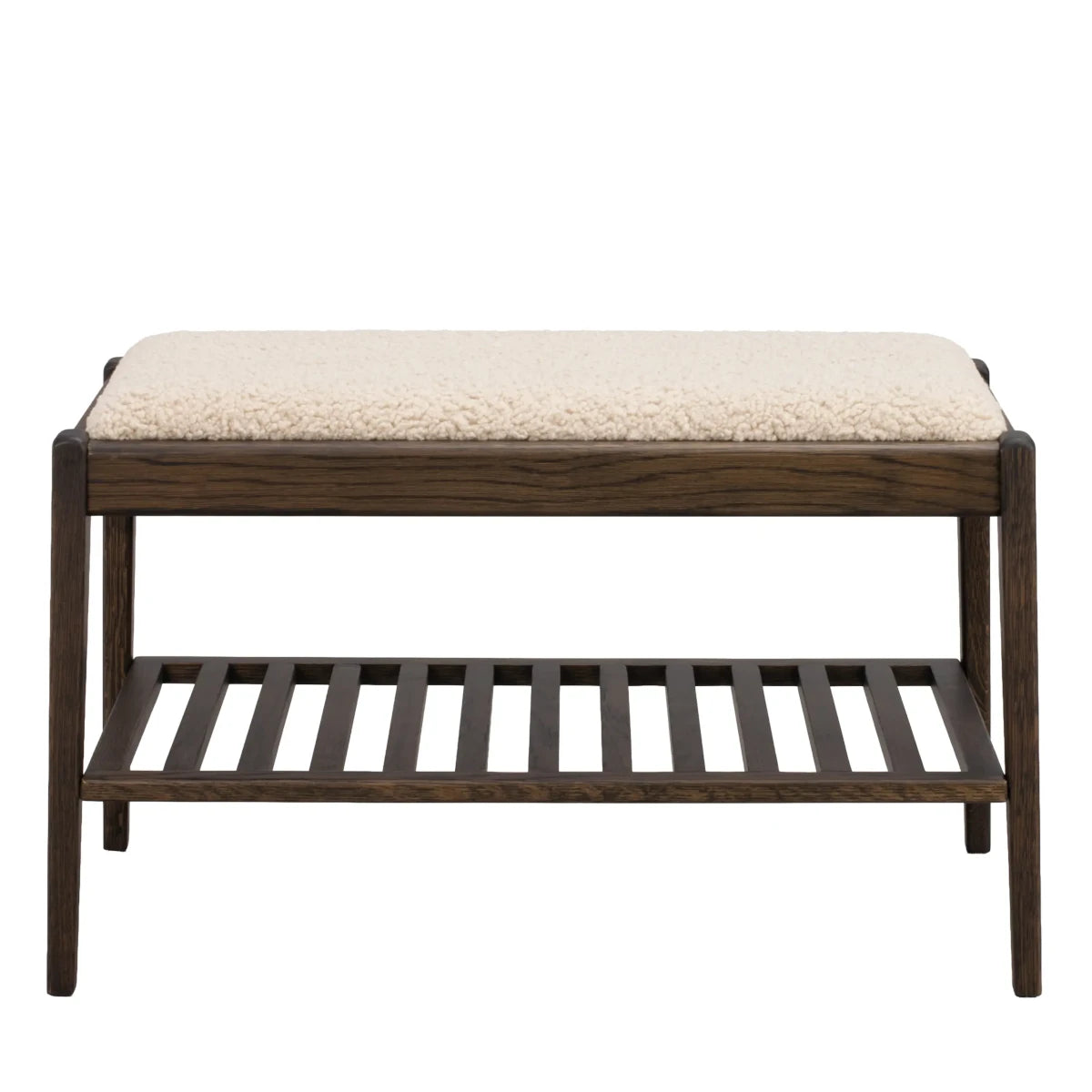 Rowico Home Garrick bænk - brun eg