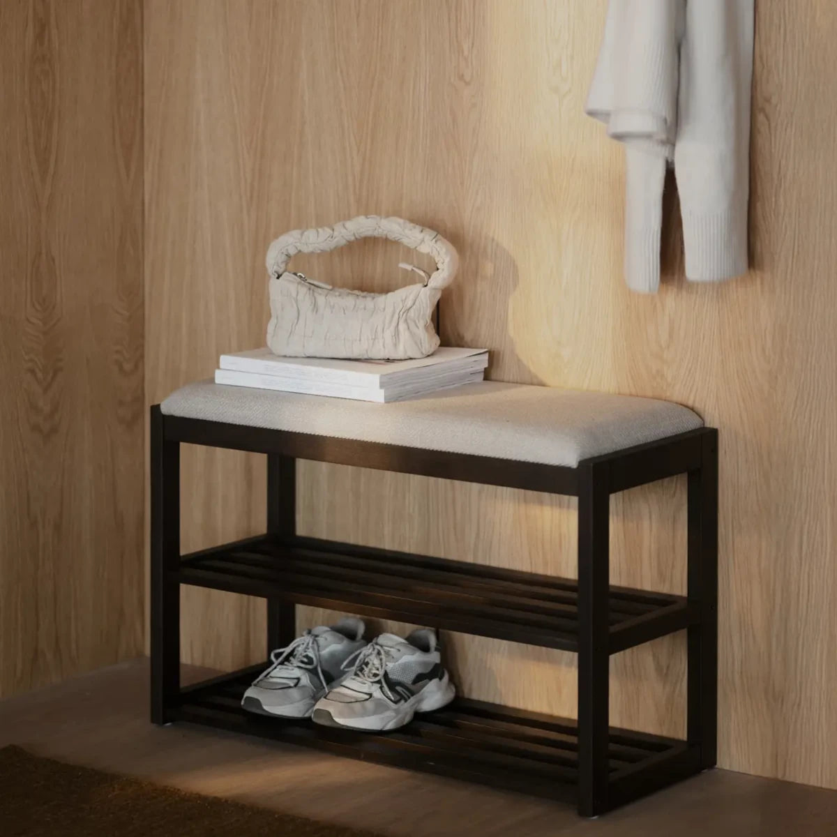 Rowico Home Confetti bænk - brun eg