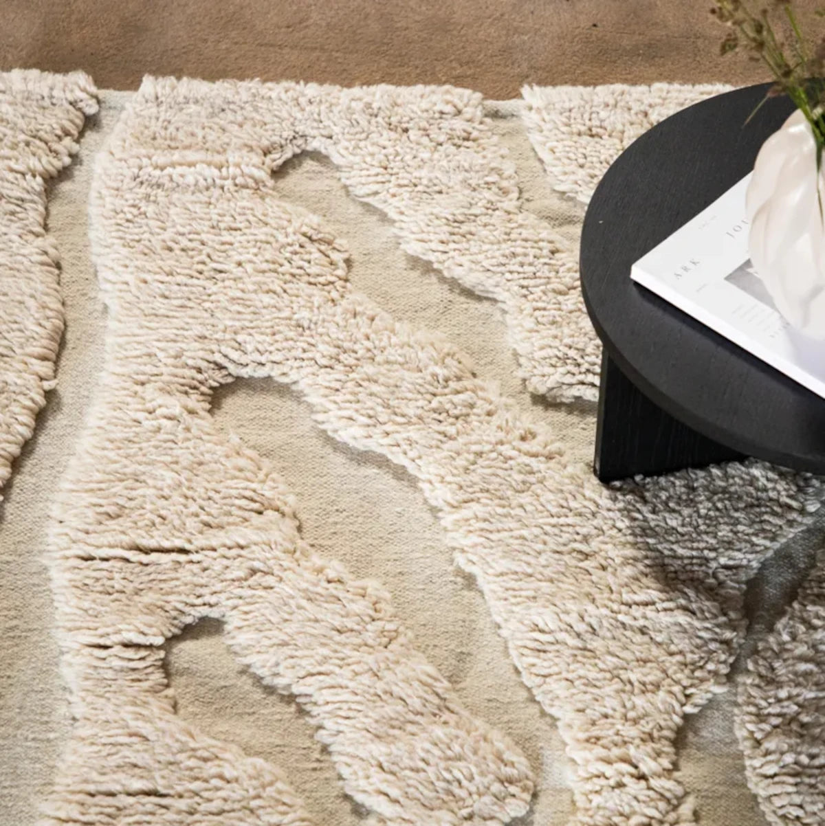 Trondheim x Josefin Lustig tæppe- 240x170 - beige