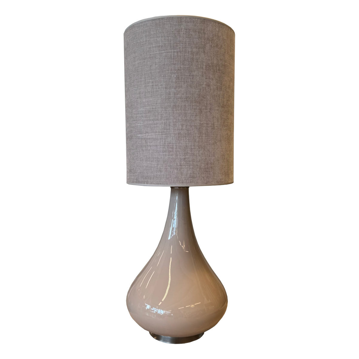 Reneta bordlampe - sand - budapest truffle skærm