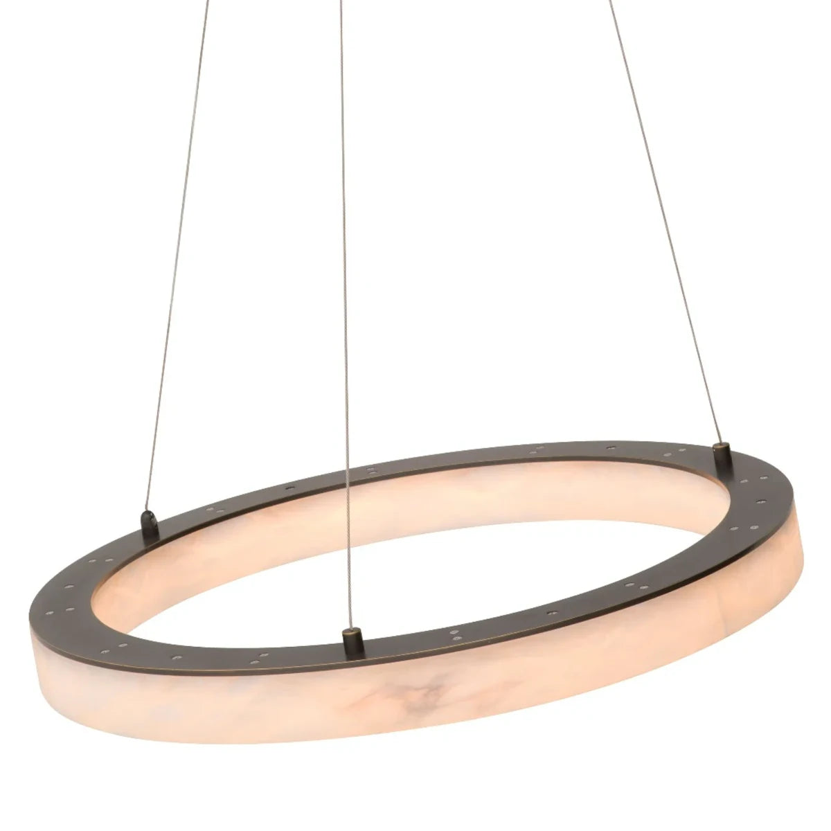 Eichholtz Sankt Gallen lampe - 60 - alabaster / bronze
