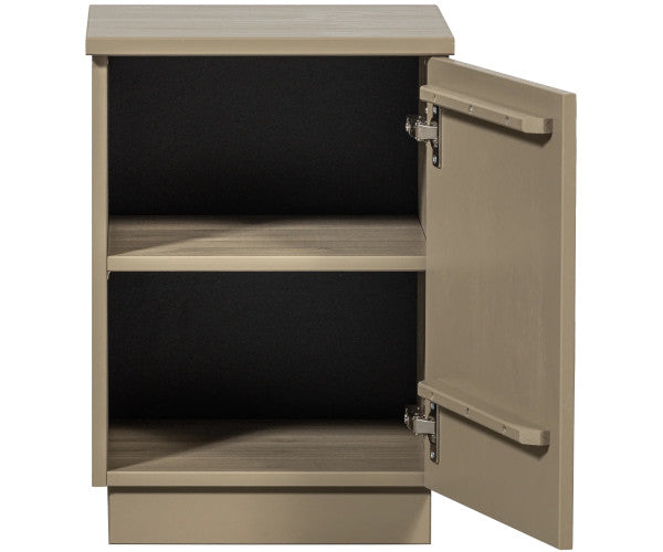 Woood Teo sengebord - 50x36x30 - mud