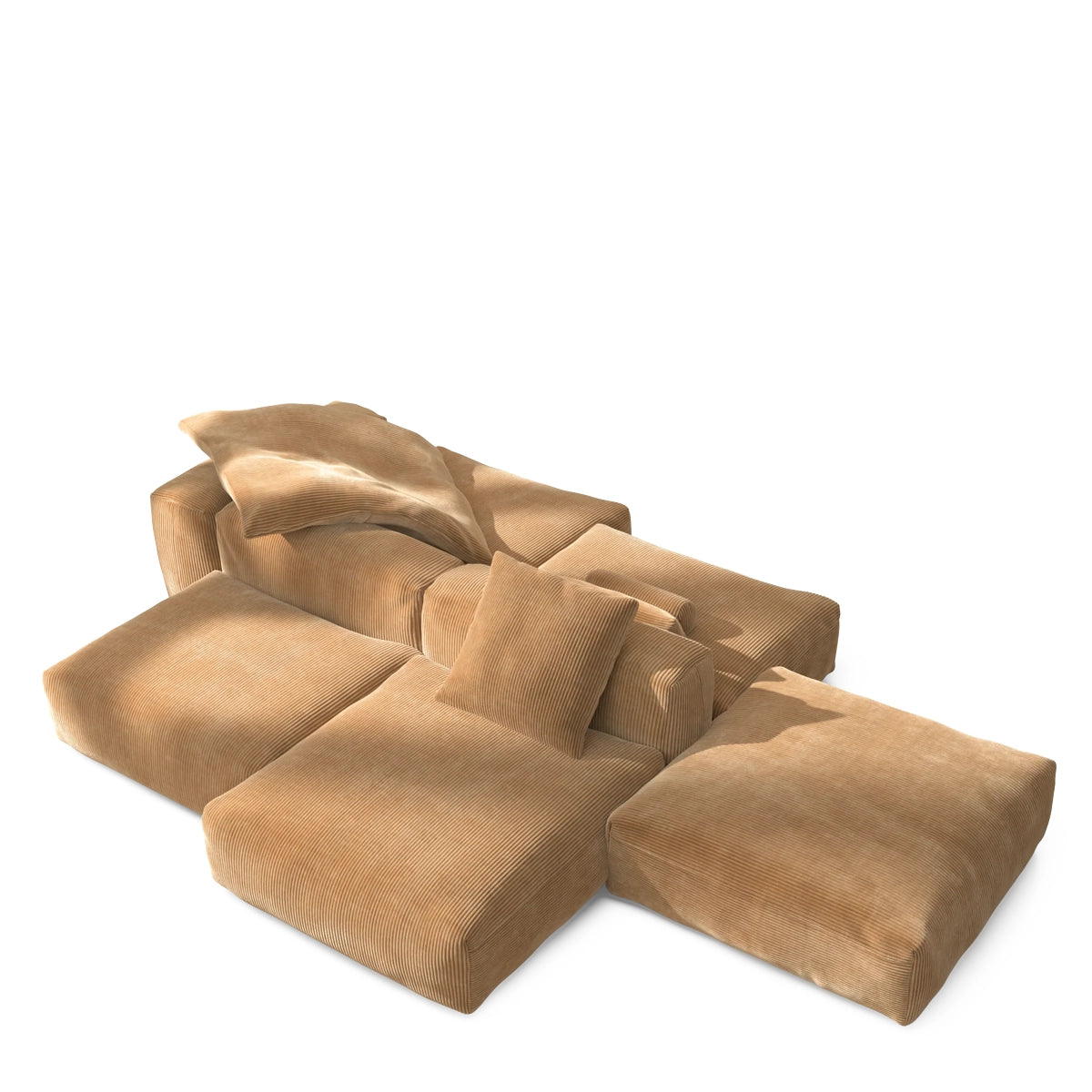 Vetsak Sofa - Sofa Set 09 - Cord Velour