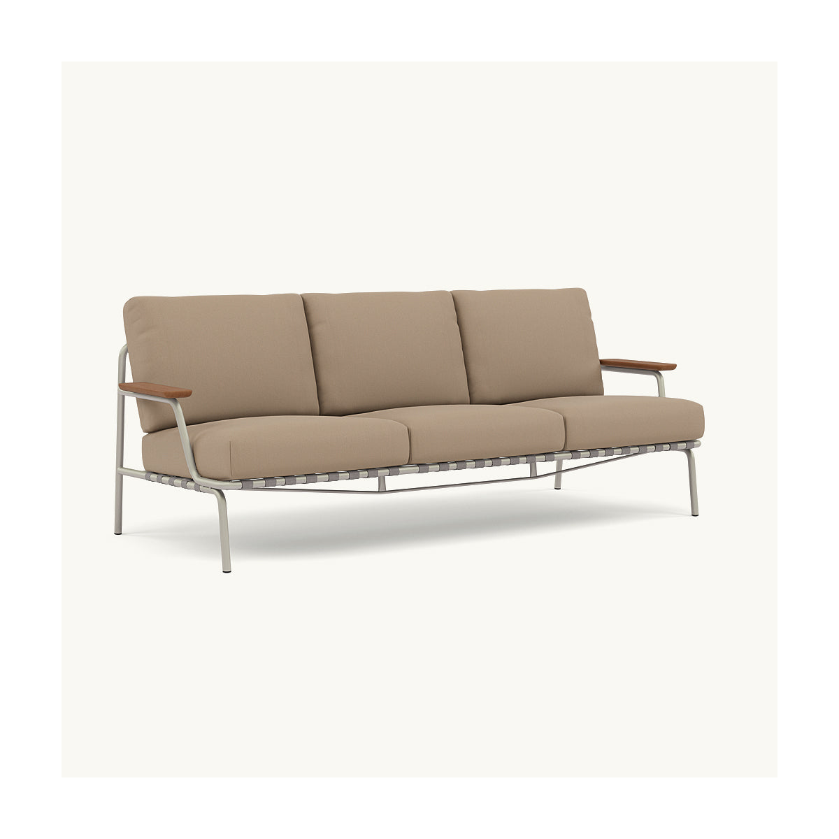 Muuto Settle Outdoor Sofa - 3 Pers. - Ribbed Weave 5