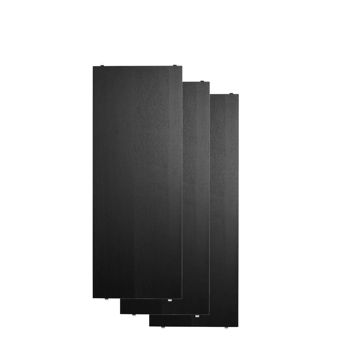 String Shelves 78 x d30 - Black Stained Ash
