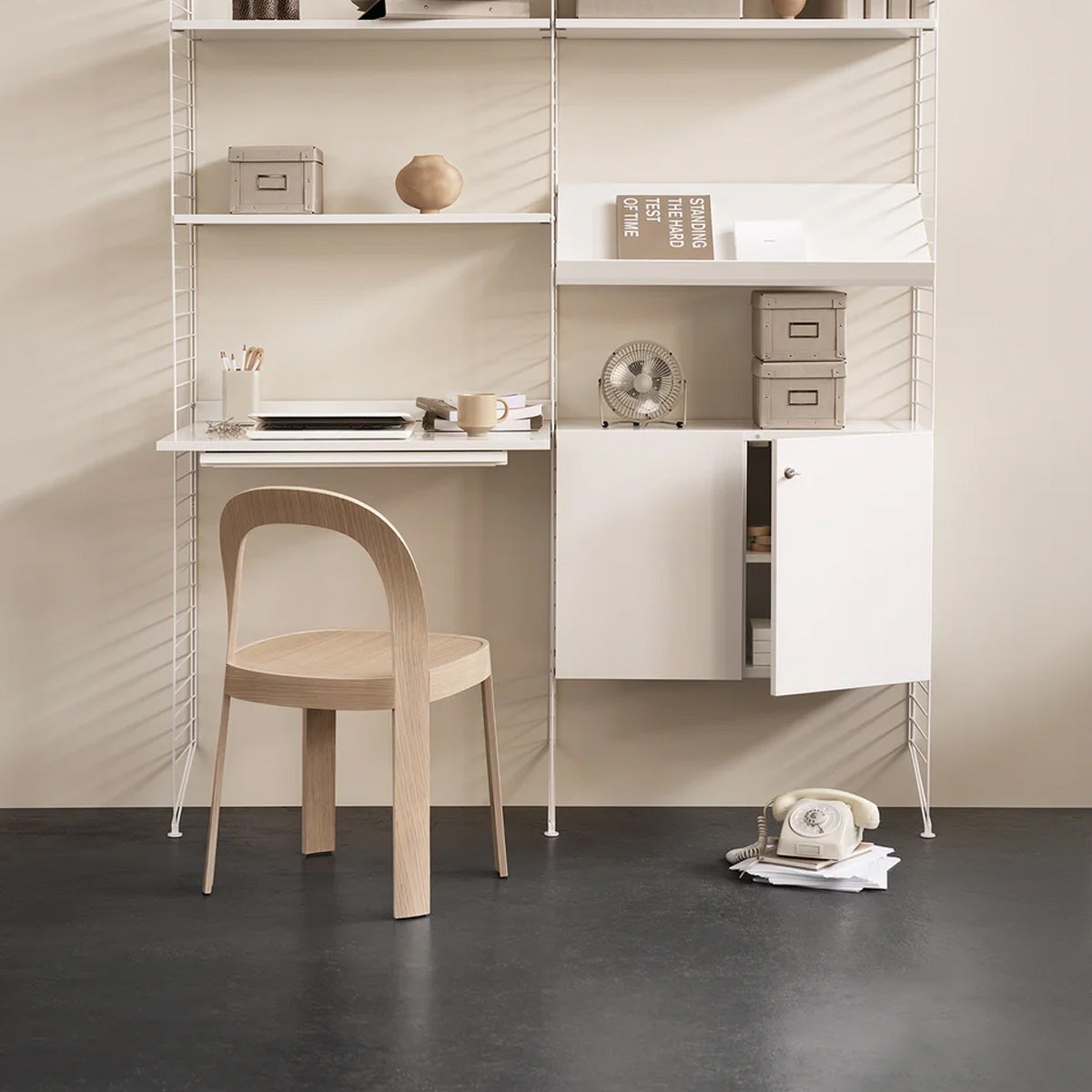 String Shelves 58 x d20 - White