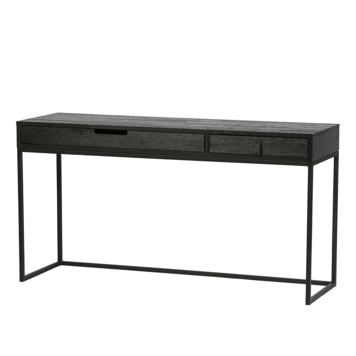 Woood Silas skrivebord - blacknight ash