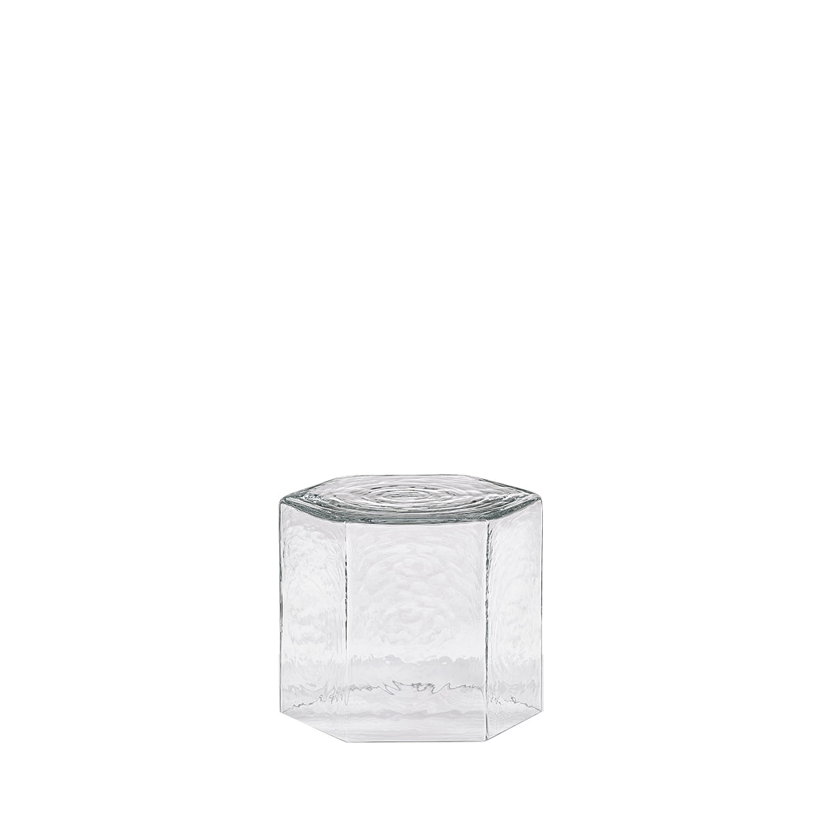 Bomma Hex Table - Small - Clear