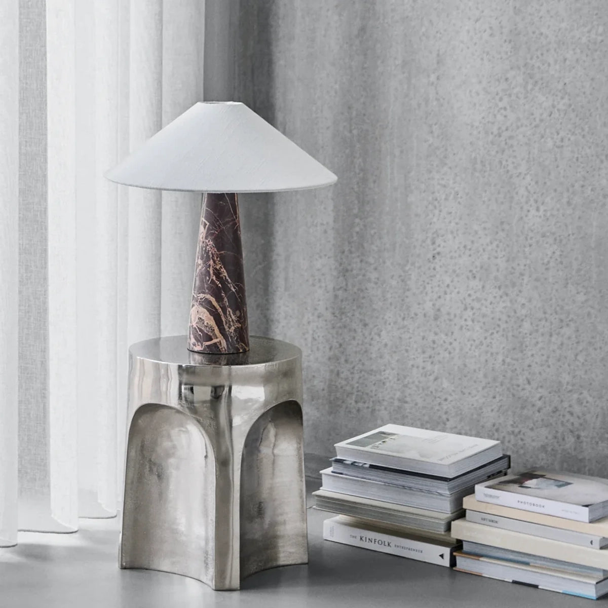 House Doctor Soffi Bordlampe - Brown/Off-white