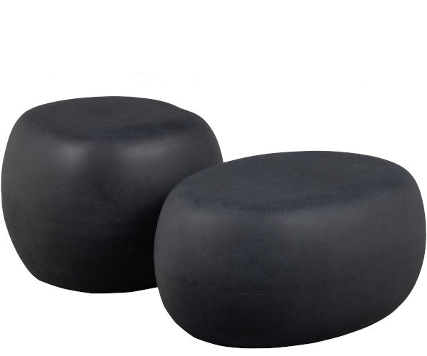 vtwonen Pebble bord - 35x50 - anthracite