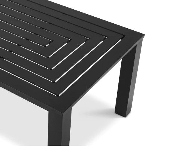 Eichholtz Vistamar spisebord - 240x105 - black finish