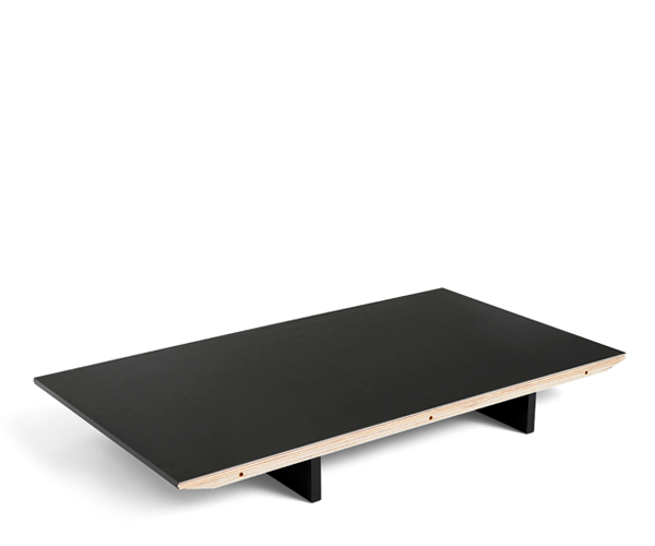 HAY CPH30 Tillægsplade - Eg - Sort Linolium - B:80cm.