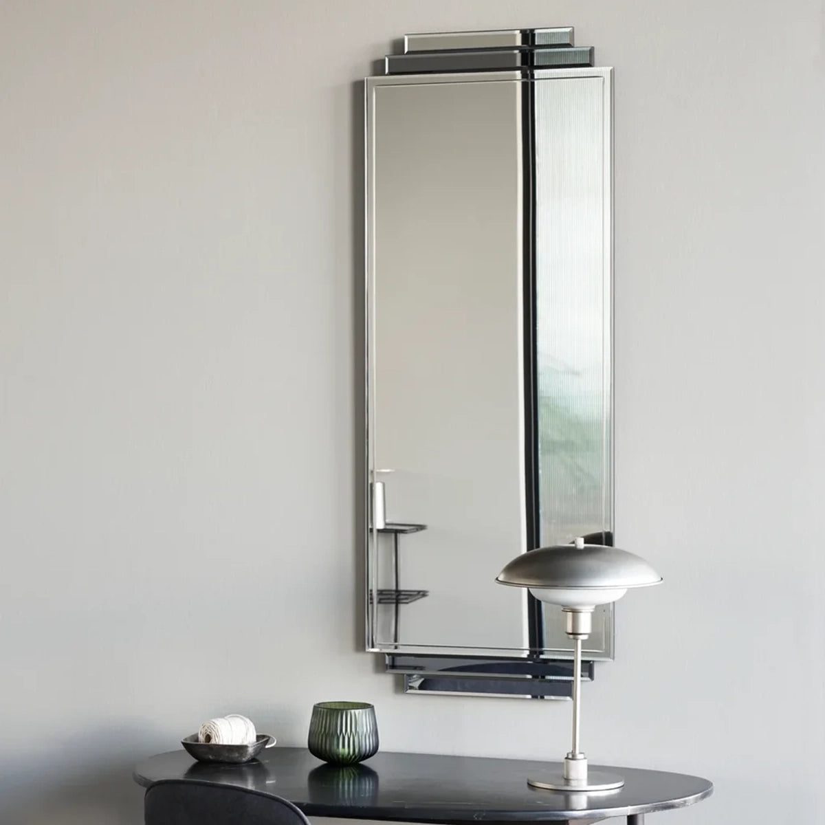 House Doctor Deco Spejl - H130cm - Grå