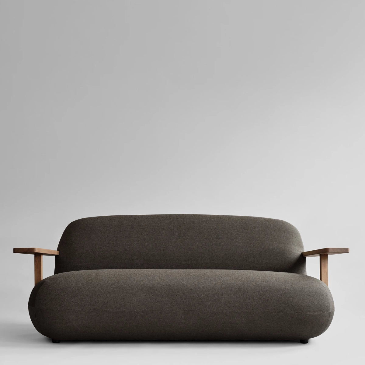 101 CPH Toe Sofa - Teak / Stone Gray