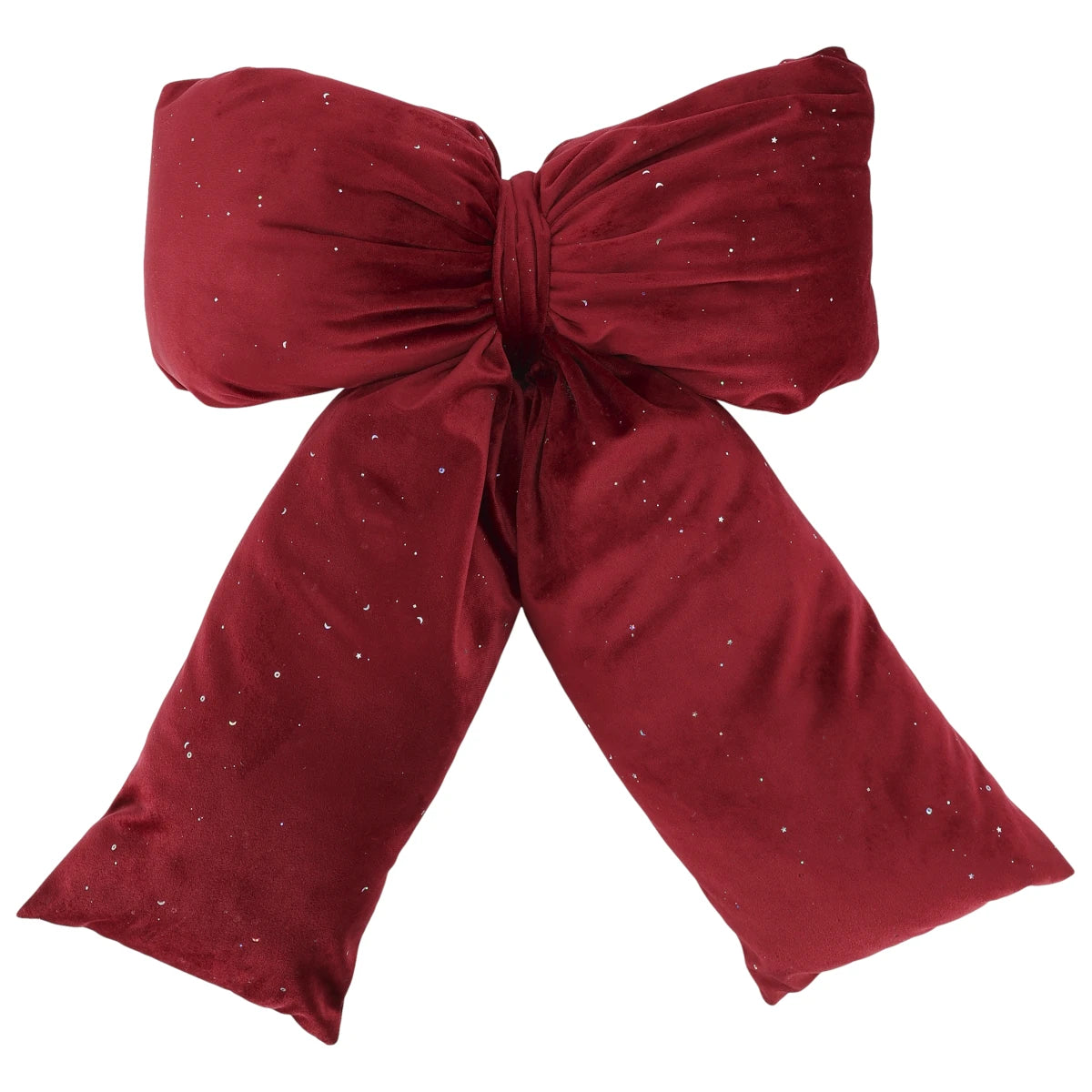 Chic Antique Velour sløjfe - cherry - 50x40