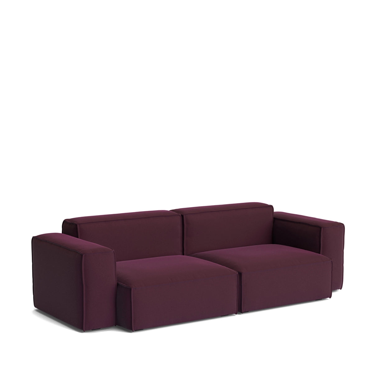 HAY Mags Soft Sofa - 2,5P - Low Arm - Combination 1 - Aftageligt Betræk - Story 014