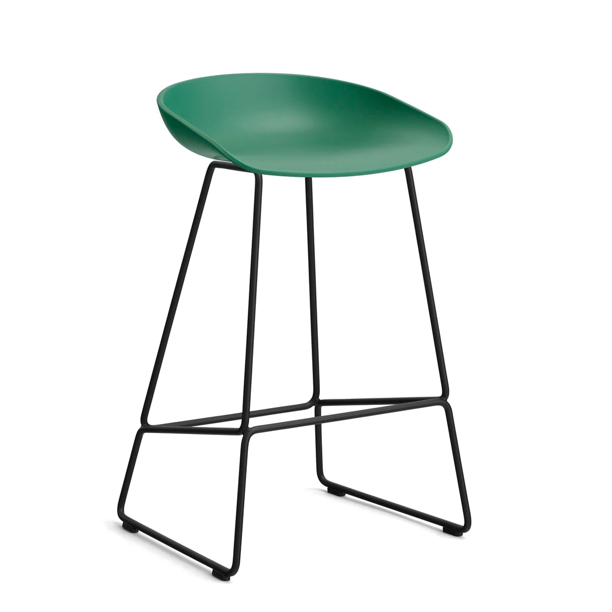 HAY About a Stool - AAS 38 Barstol - Sort Stål - H:65cm