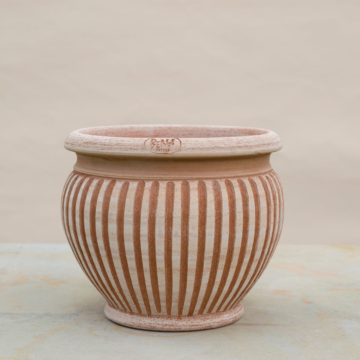 Bergs Potter Piccolina krukke - 35x31 - rosa terracotta