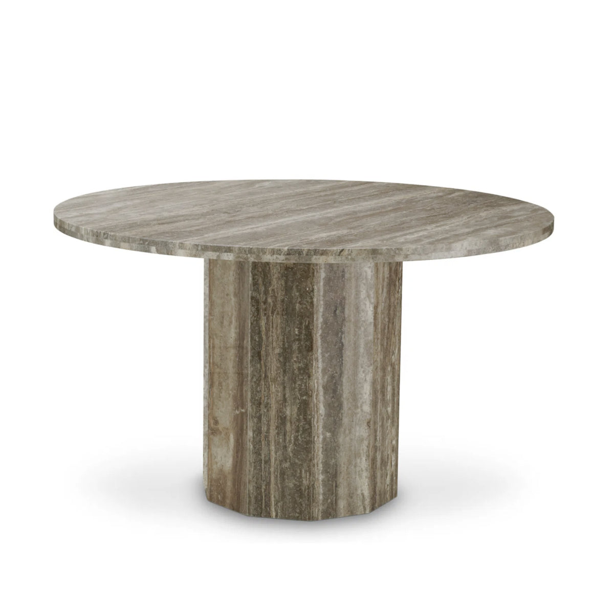 Eichholtz Florence spisebord - silver travertin - 150