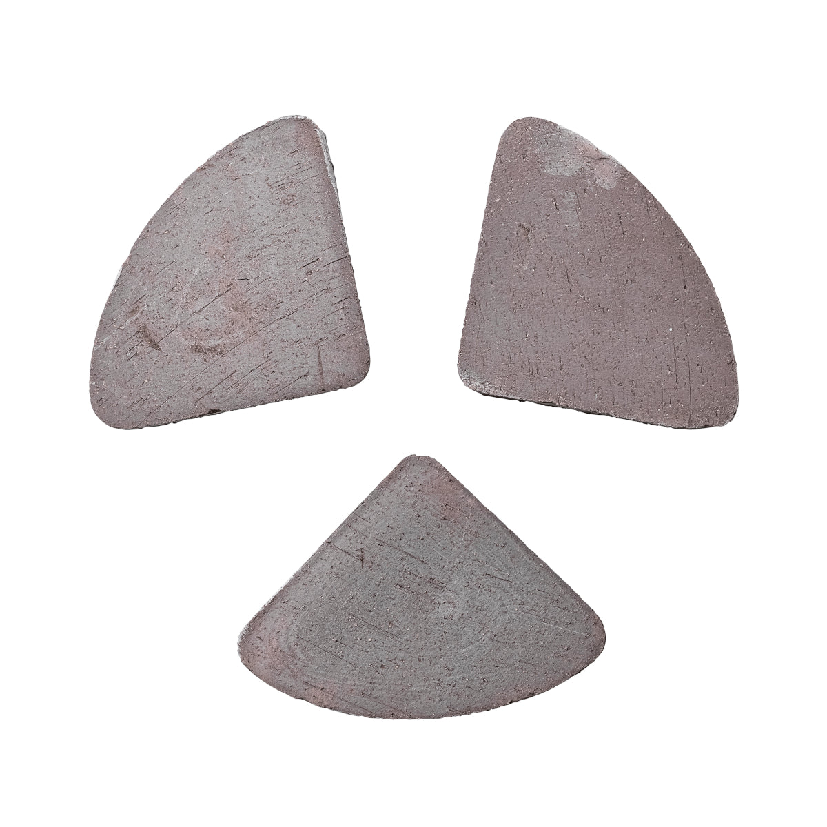 Bergs Potter Triangle krukkefødder - 1 stk - grå terracotta
