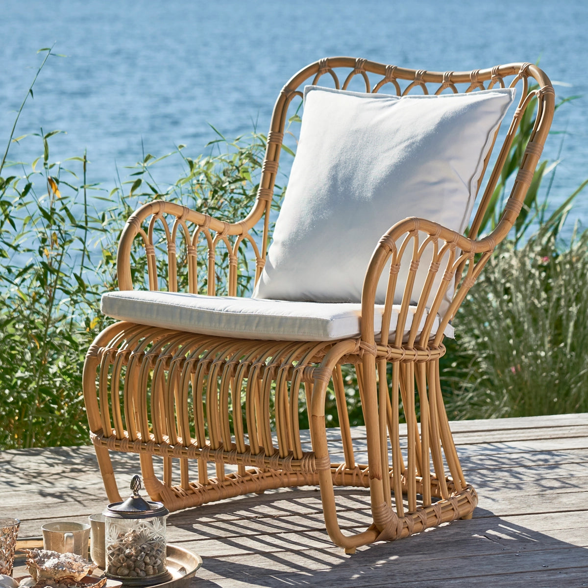 Sika Design Tulip Exterior Loungestol - Inkl. Hynde
