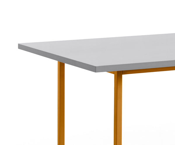 HAY Two-Colour Bord - 240x90 - Ochre - Light Grey