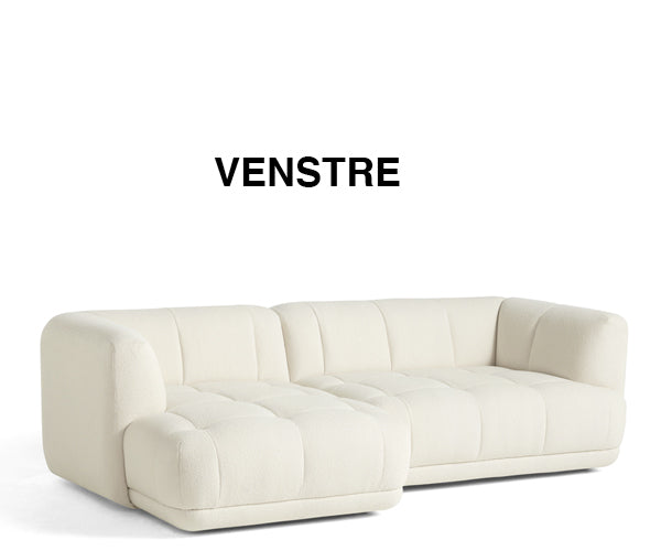 HAY Quilton Sofa - Combination 19 - Flamiber Cream A5