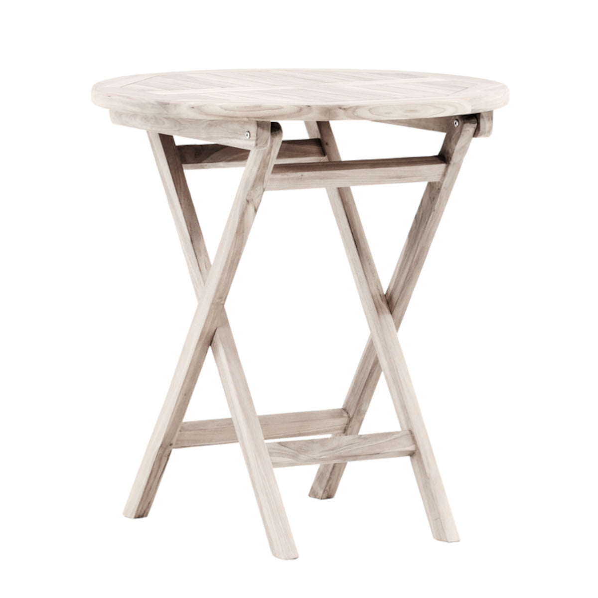 Venture Design Kenya bord - 70 - hvidvasket teak