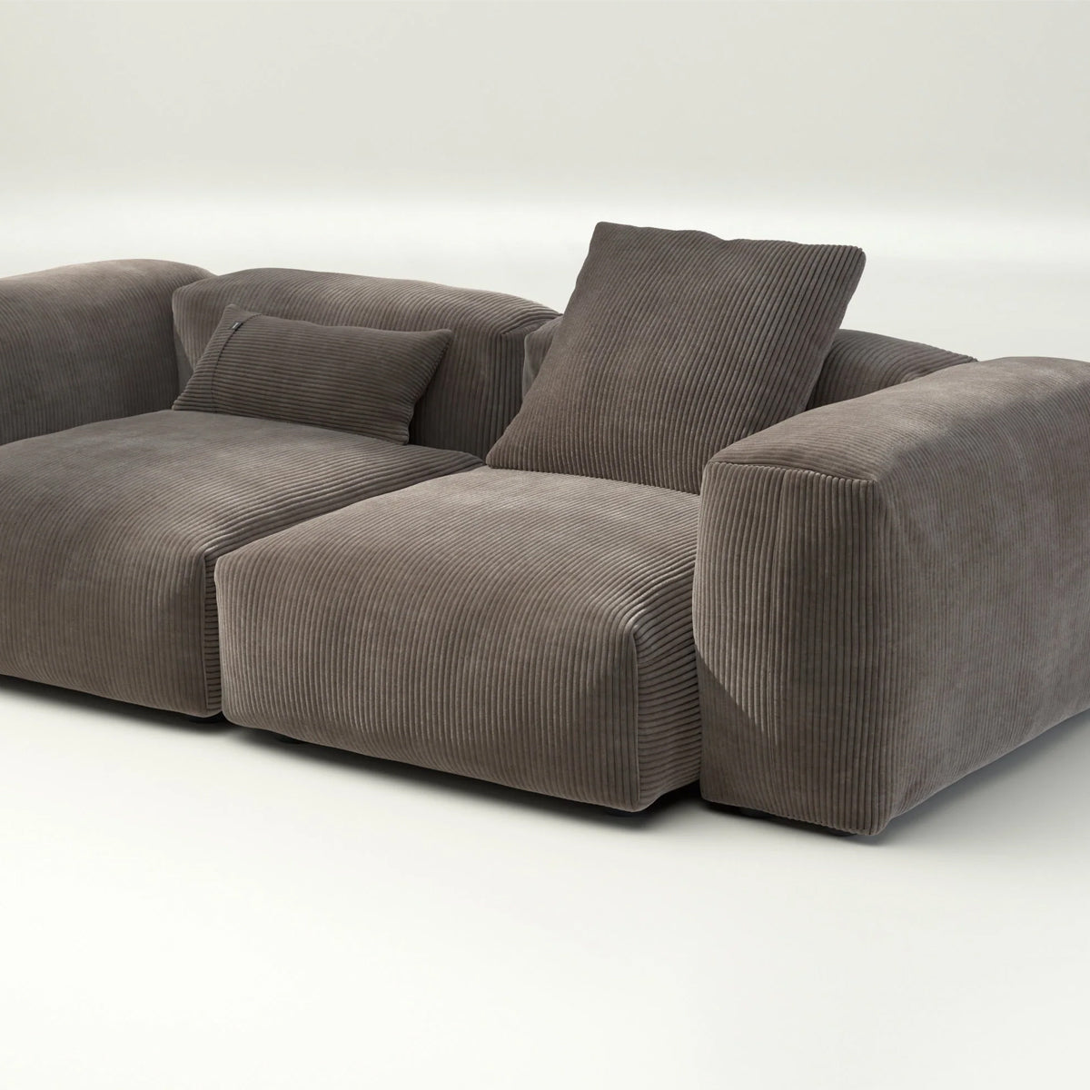 Vetsak Sofa - 230x115cm. - Cord Velours - Mocha