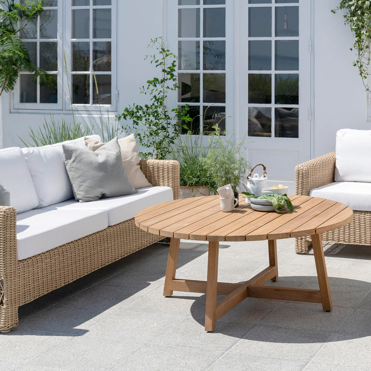 Sika Design Victor Teak Loungebord - Ø120
