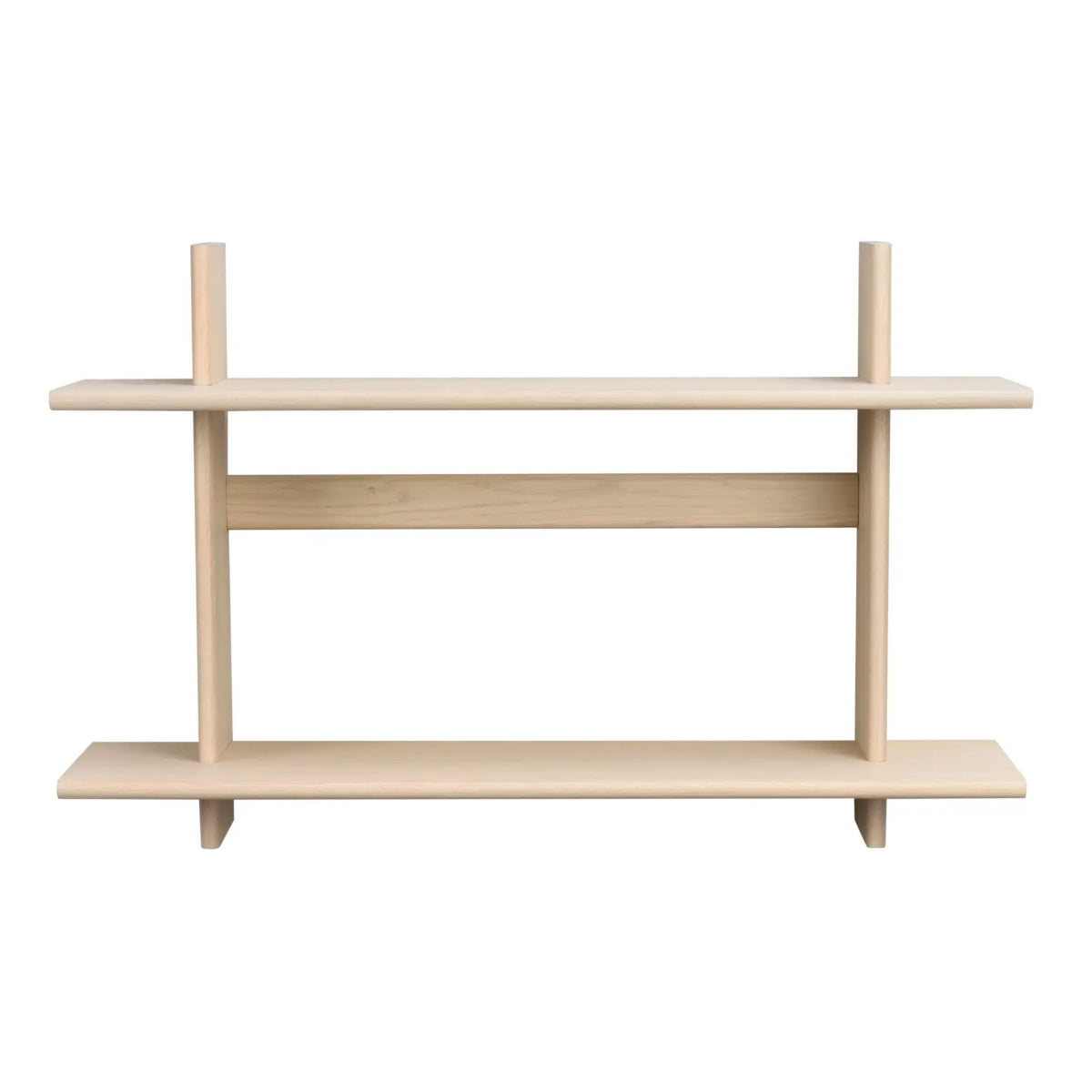 Rowico Westlock væghylde - hvidvasket eg - 75x28x45