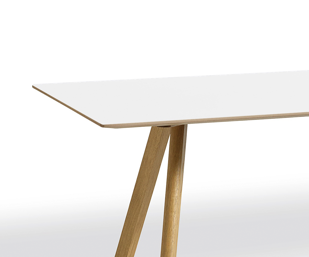 HAY CPH30 2.0 Table - 200x90cm - Hvid Laminat