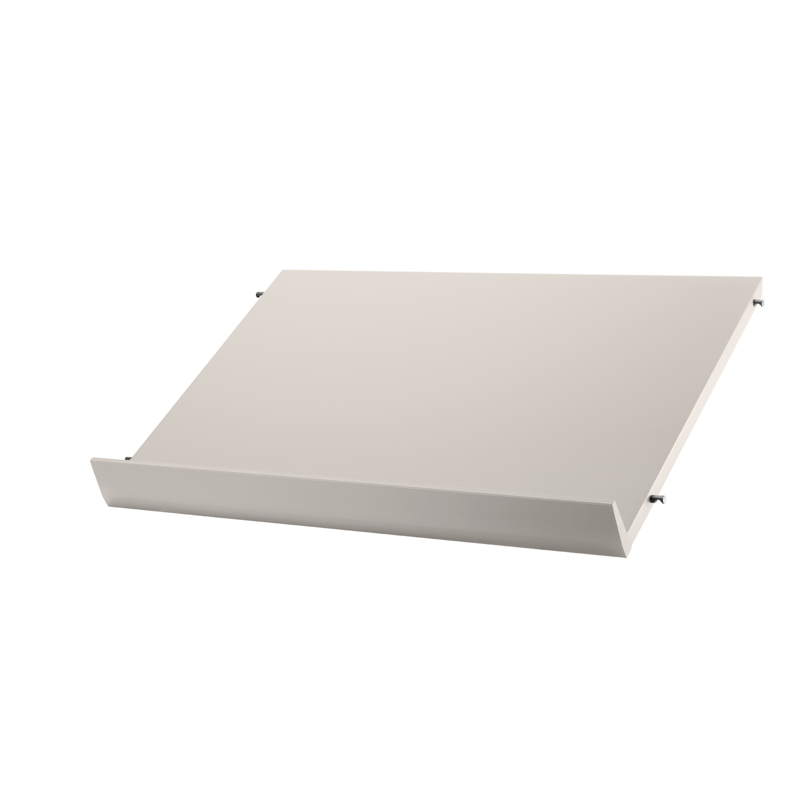 String Magazine Shelf Solid 1-pack 58x15x30 Beige