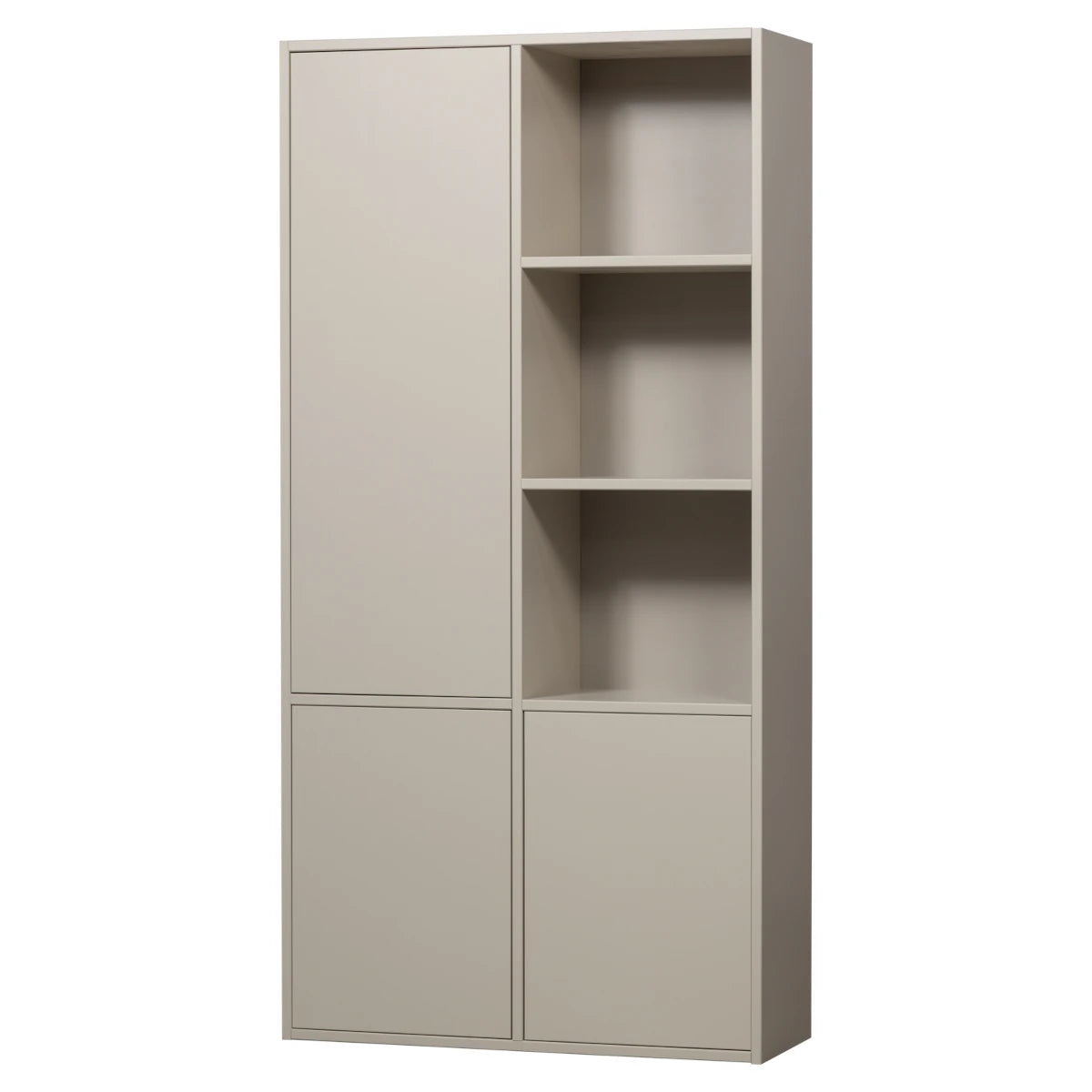 Woood Meggy skab - 215x108x40 - venstre - pine dust