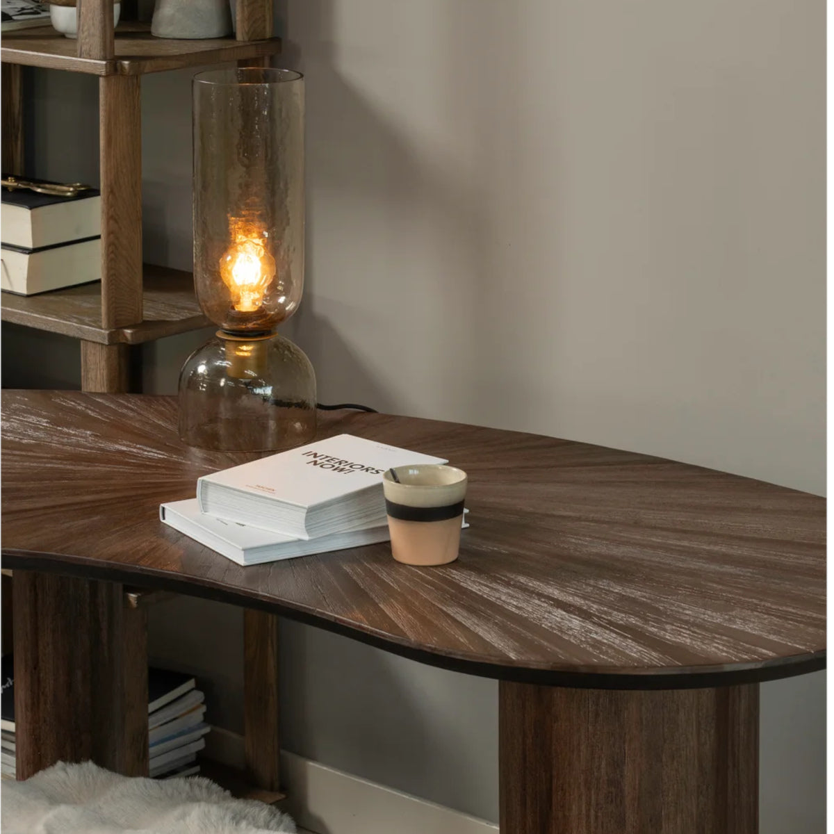 Woood Sun Organic bord / skrivebord - teak brown